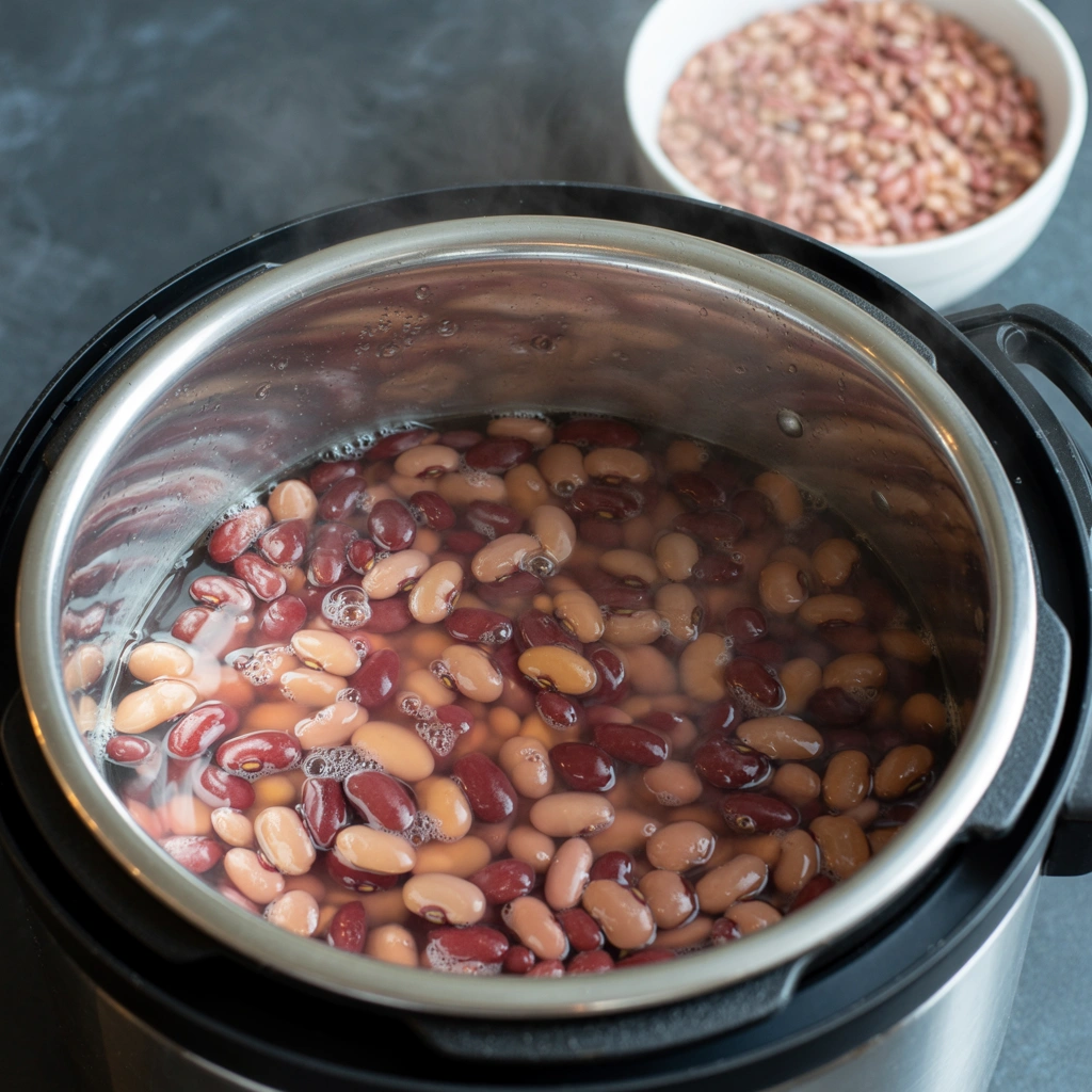 Pressure Cook the Rajma