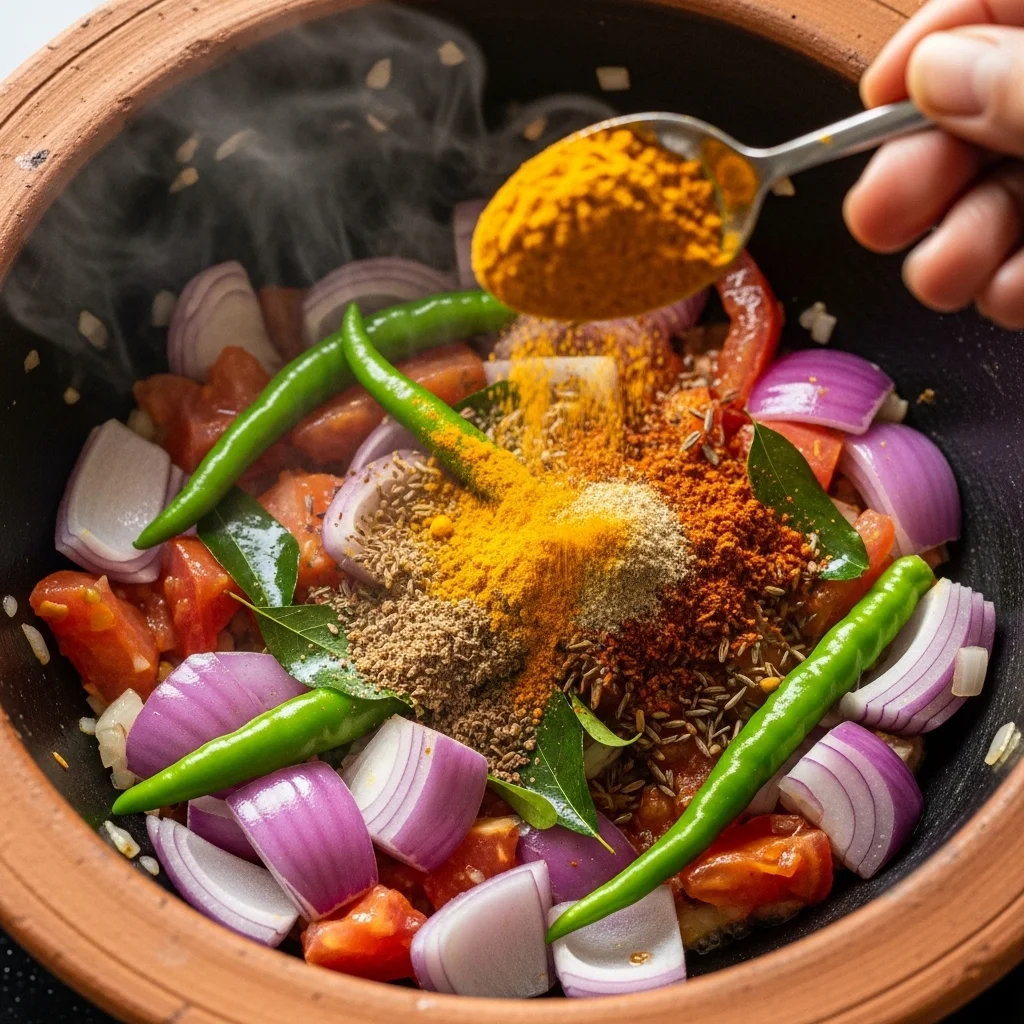 A plate of raw fish pieces coated with turmeric, salt, and a hint of chili powder