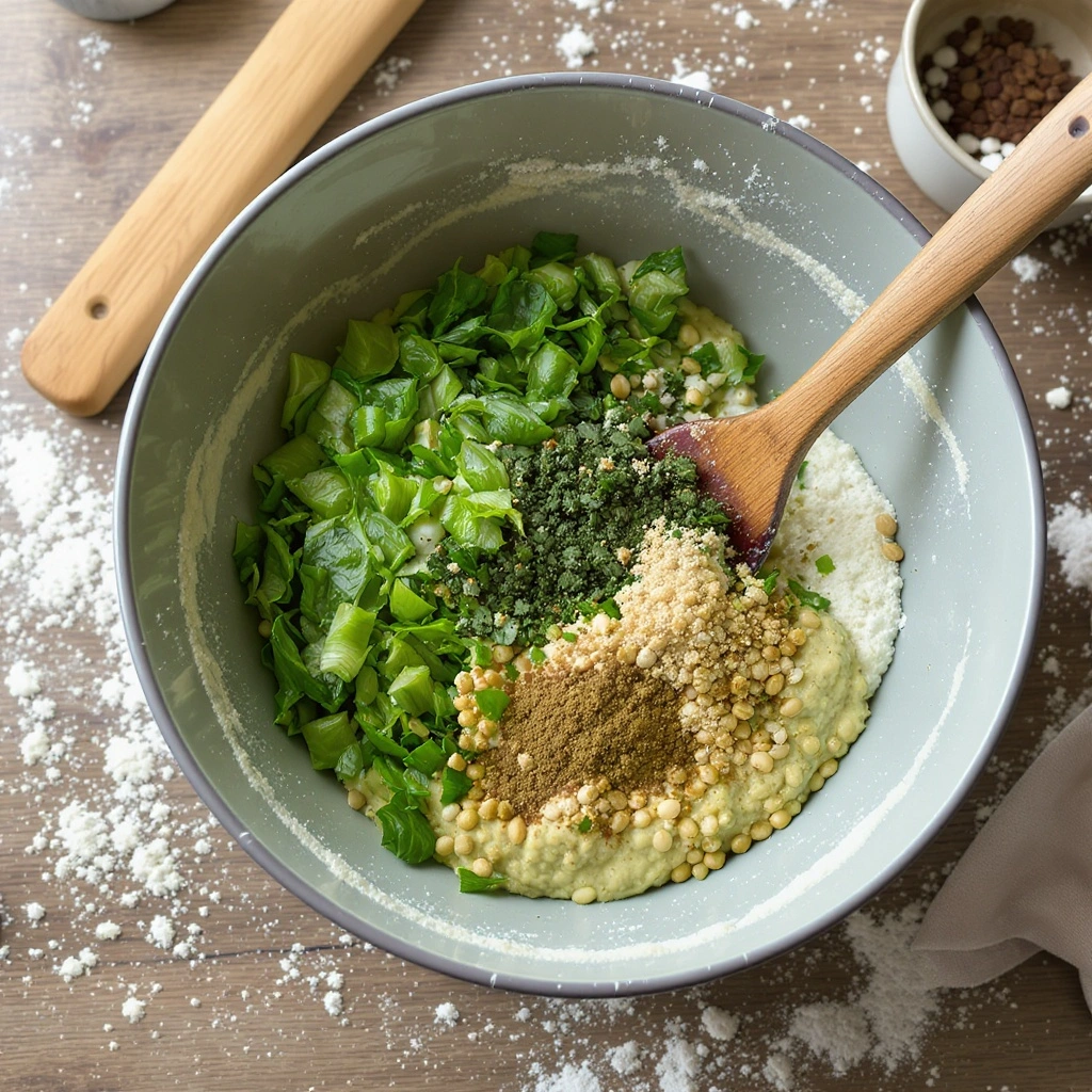 Prepping the dough