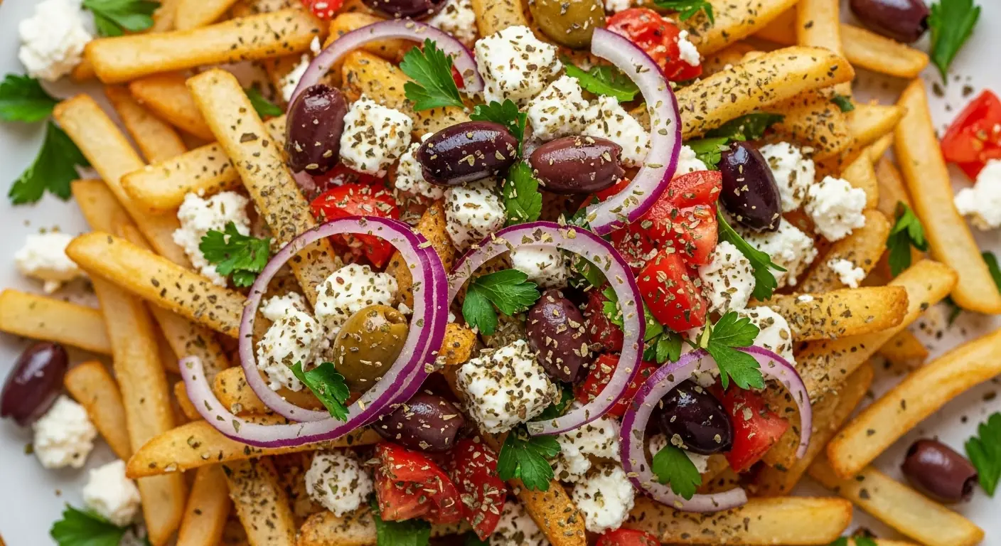 Loaded Greek Fries