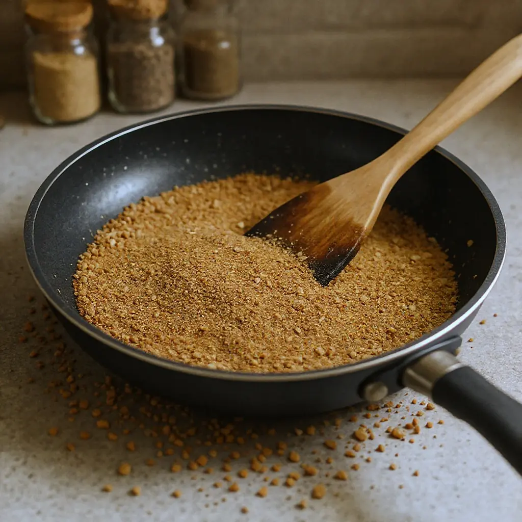 Roasting the Daliya
