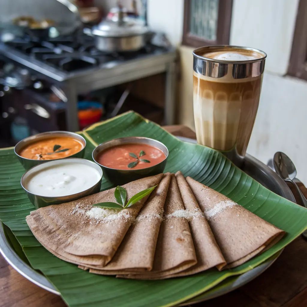 Served Dosa