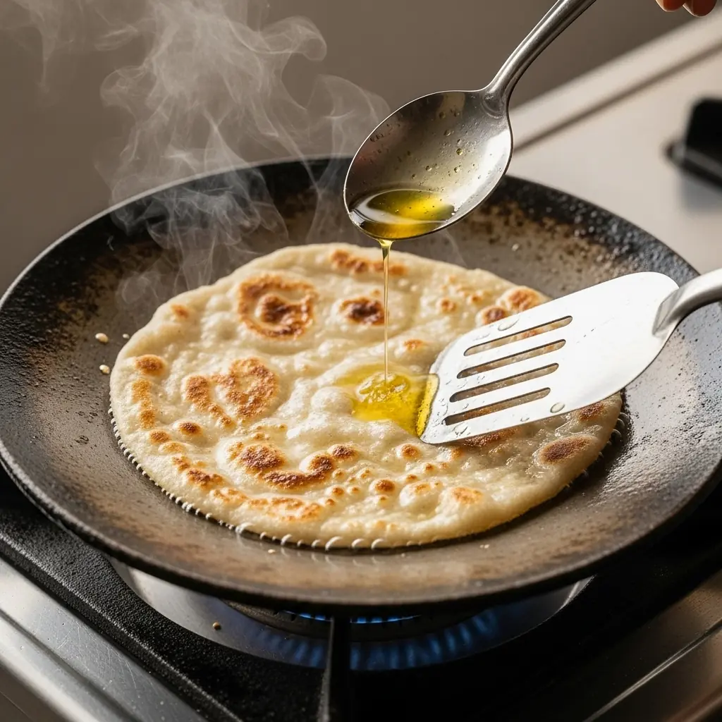 Cooking on Tawa