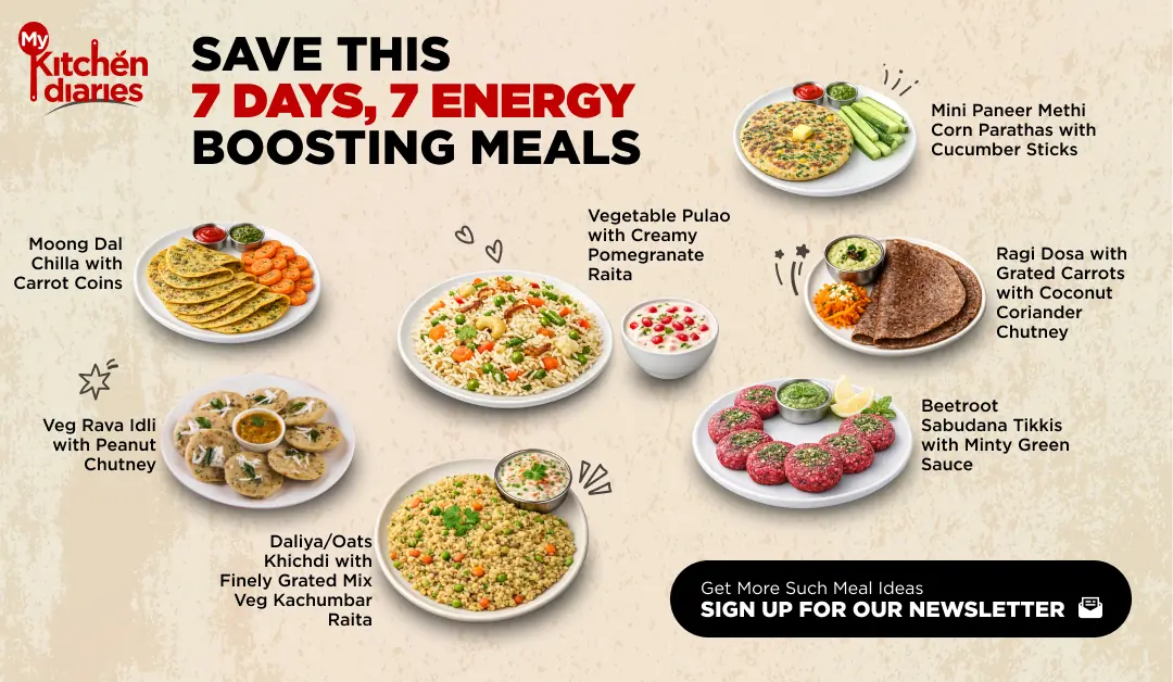 Save This: 7 Days, 7 Energy Boosting Meals