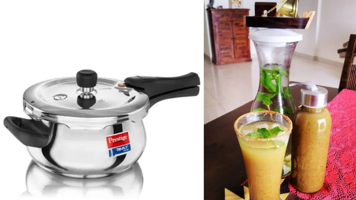 Make Aam Panna Faster Using A Pressure Cooker