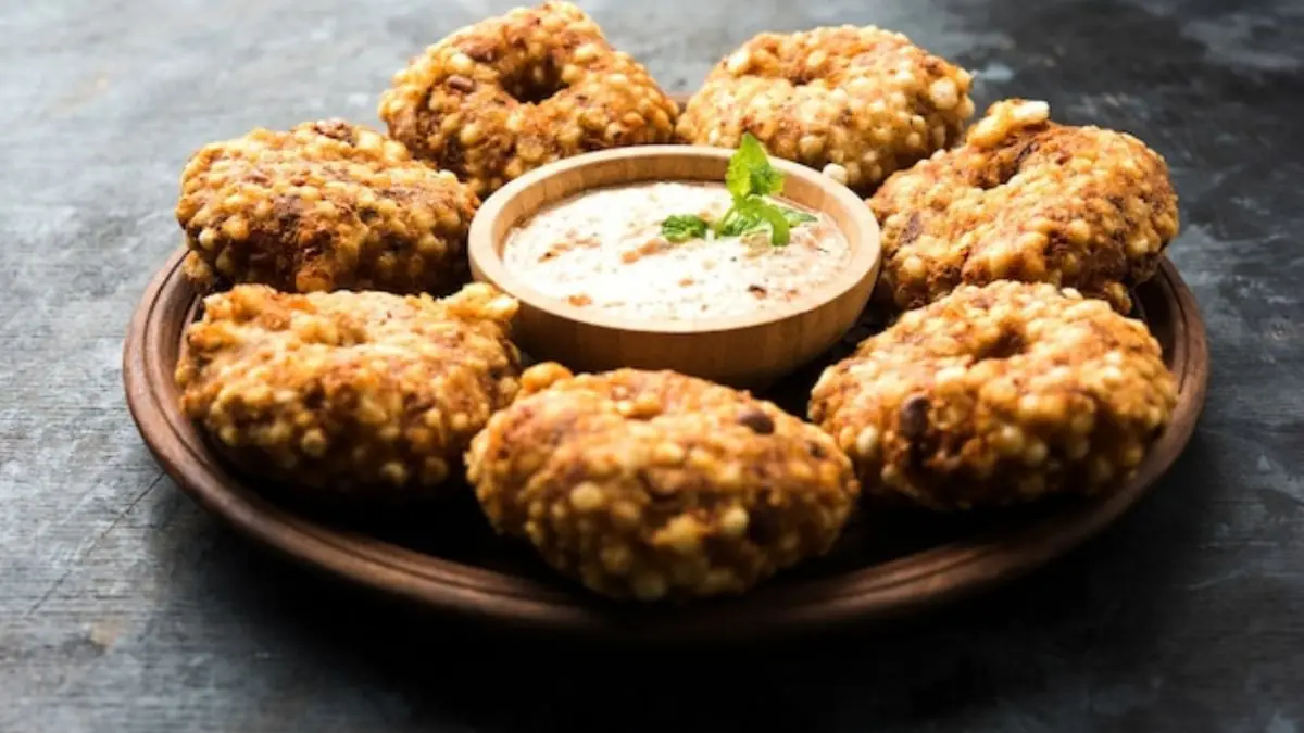 How To Make Crispy Sabudana Vada In An Air Fryer With Less Oil